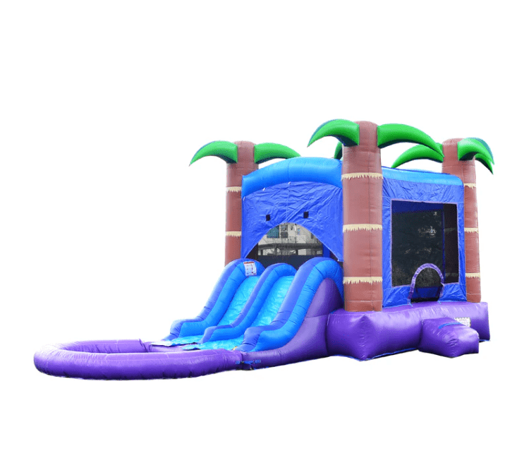 Enchanted Forest Bounce House Slide Combo (wet/Dry)